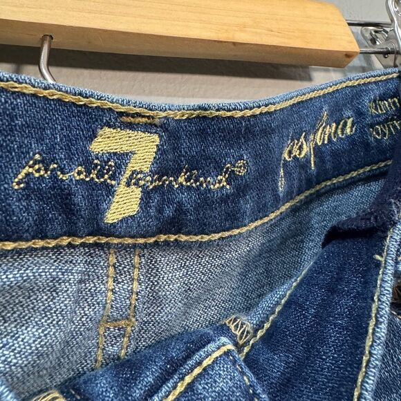 7FAM Maternity Stretch Panel Josefina Jeans Size 28 EUC - Picture 5 of 7